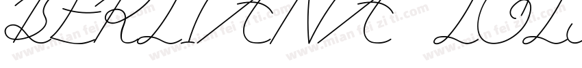 BERLIANA LOLY字体转换